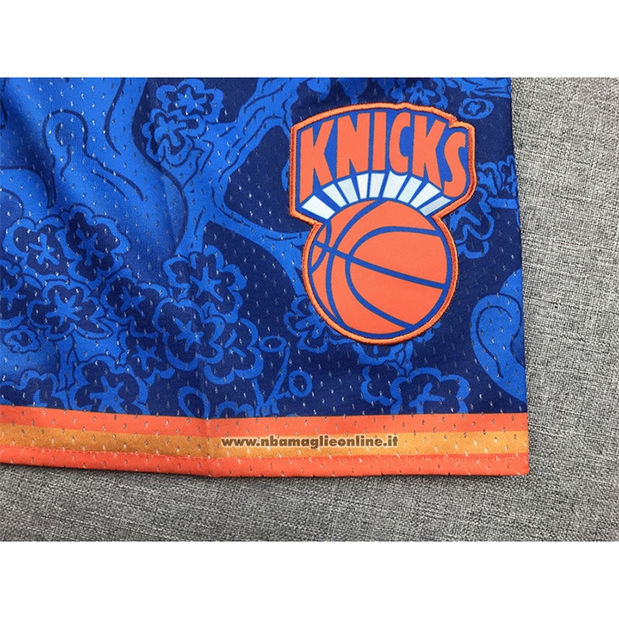 Pantaloncini New York Knicks Special Year of The Tiger Blu